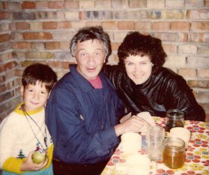 С Надей, 1990 г.